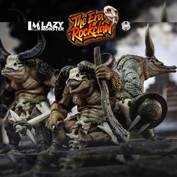 ​[Pre-Order] LAZY MONSTER - The Era of Rockclaw Primitive Warrior 1/12 Action Figure