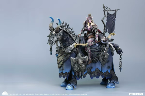 ​[Pre-Order] FISH TOYS - Dark Fantasy Armored War Horse (1/12 Scale Mount)