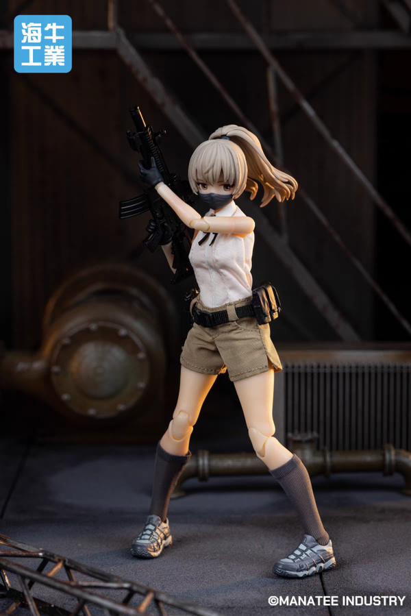 ​[Pre-Order] Manatee Industry - ARISA 1/12 Action Figure (Real Fabric Clothing)
