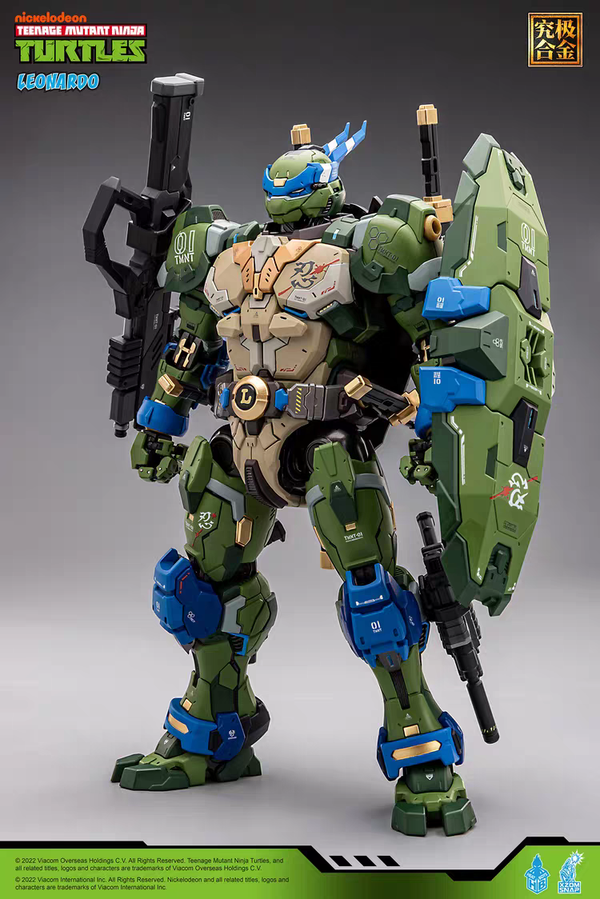Heat Boys - Teenage Mutant Ninja Turtles: Mecha Leonardo Ultimate Alloy Action Figure