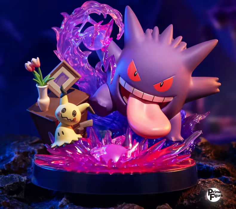 Prime Figure - Pokémon Gengar & Mimikyu Diorama Figure