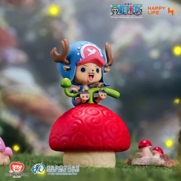 Happy Life - One Piece Official Tony Tony Chopper Chibi Figure & Night Light