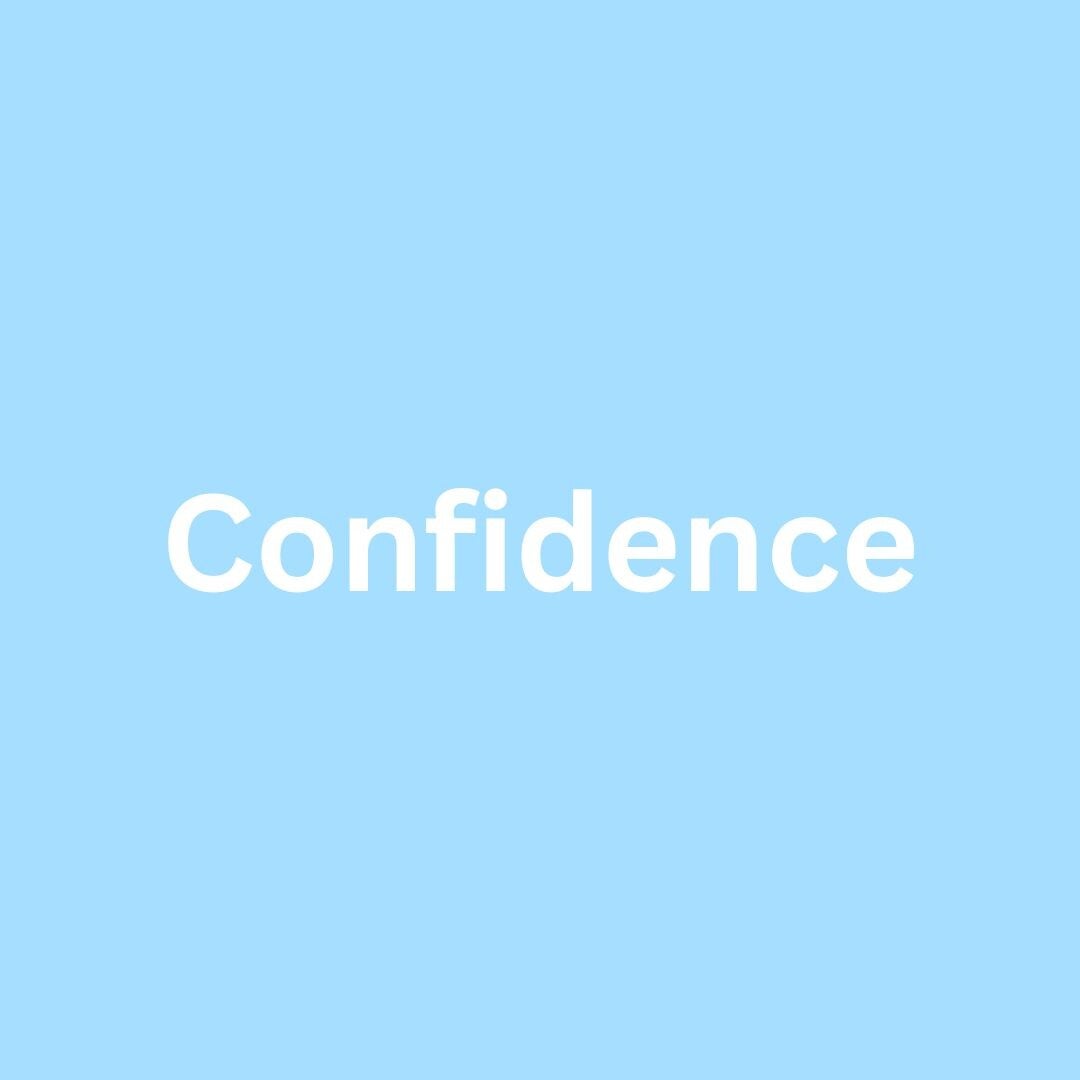 Graphic with the word 'CONFIDENCE' on a colored background, representing the self-assurance and leadership qualities developed through our 15-18 year old resilience programme.