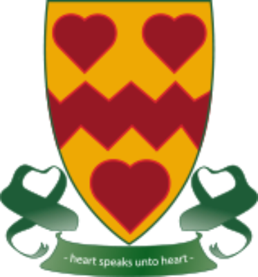 Official shield logo of Newman Catholic College in Harlesden, London. Johnathon Martin provides professional mentorship and group resilience workshops for students at this institution.