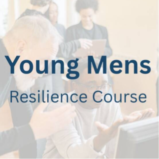 Young Men’s Resilience Course image on schools and colleges page showing wellbeing and personal development programme delivered in educational settings for teenage boys aged 15–18, supporting confidence, calmness, clarity, and emotional resilience through