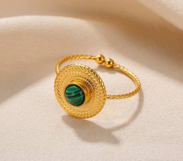 bague en aventurine