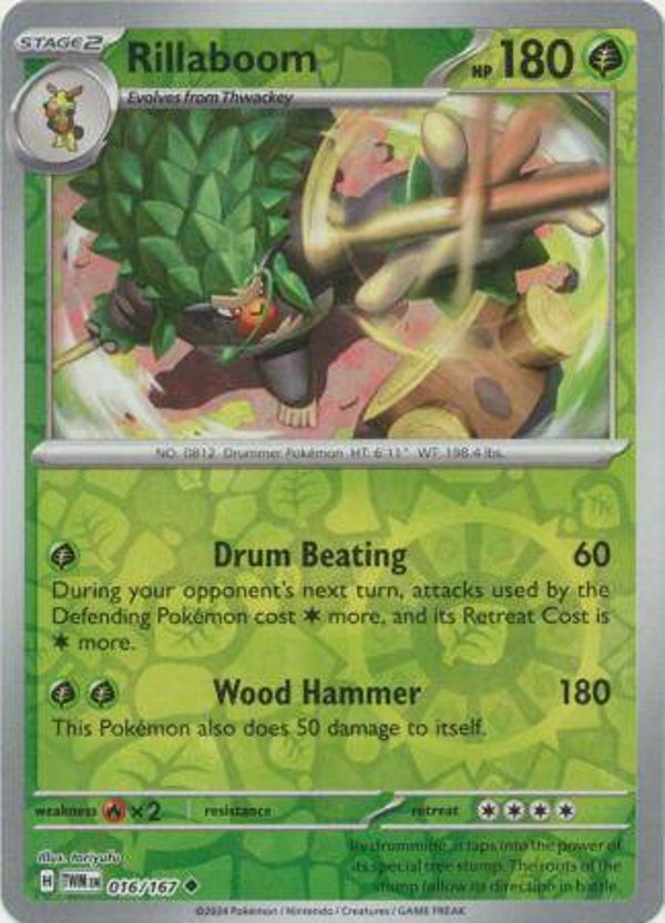 Rillaboom Holo 016/167