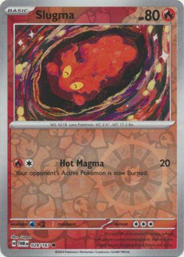 Slugma Holo 028/167