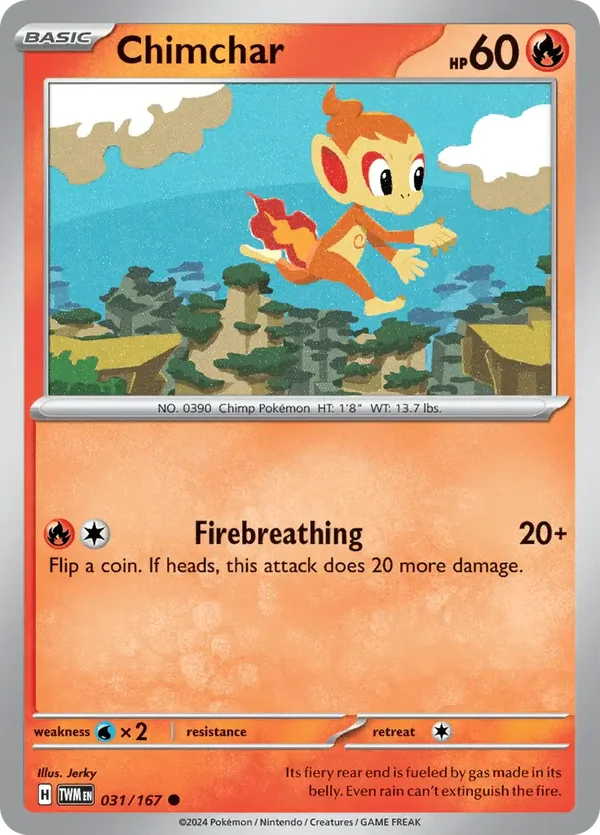 Chimchar 031/167