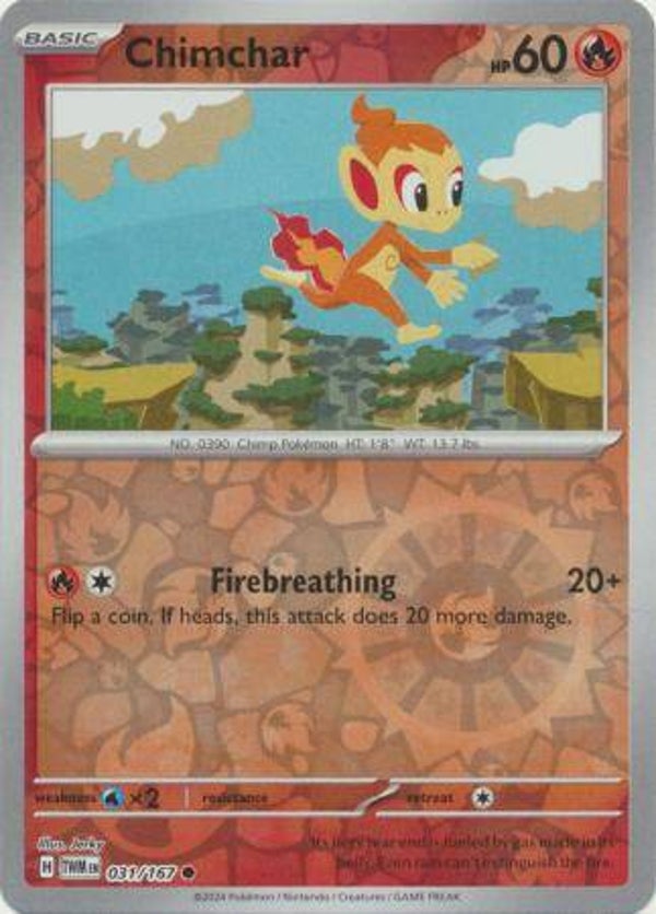 Chimchar Holo 031/167