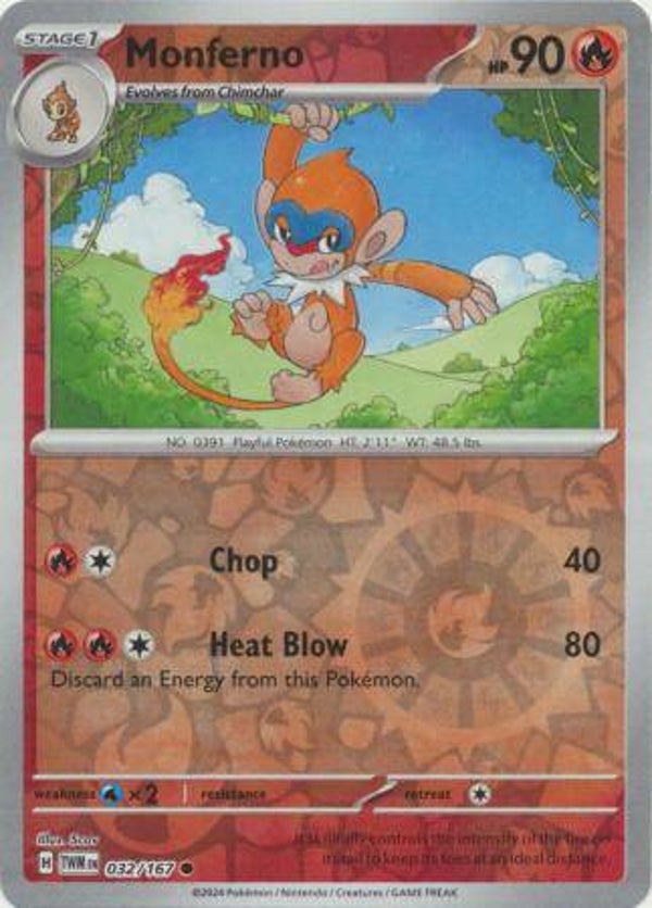 Monferno Holo 032/167