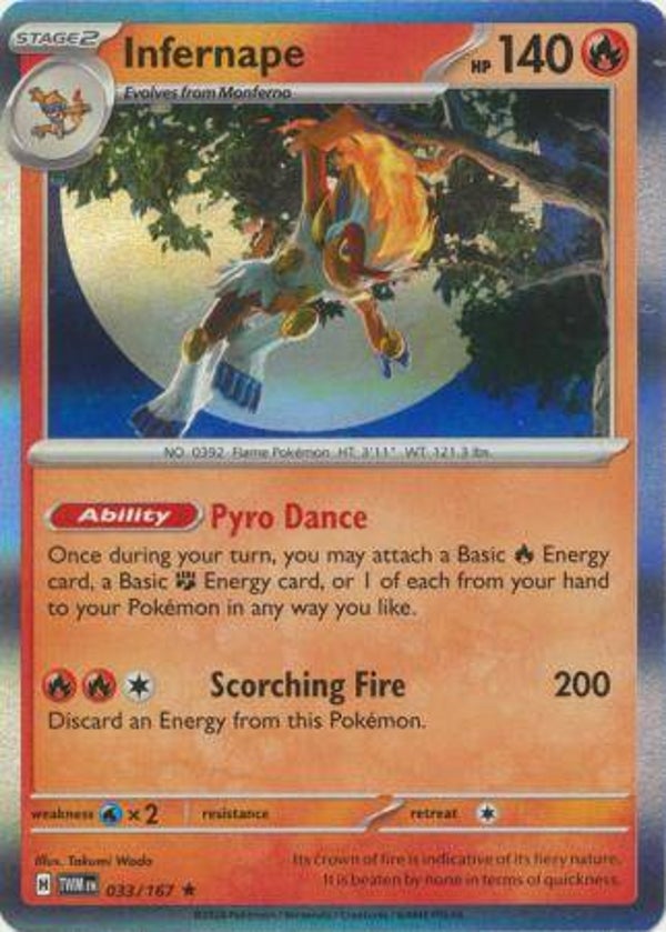 Infernape Holo 033/167