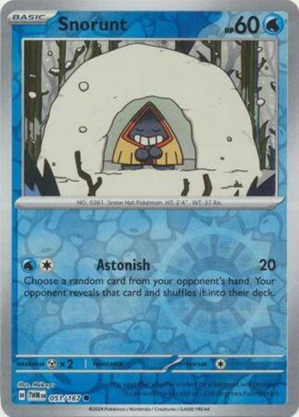 Snorunt Holo 051/167
