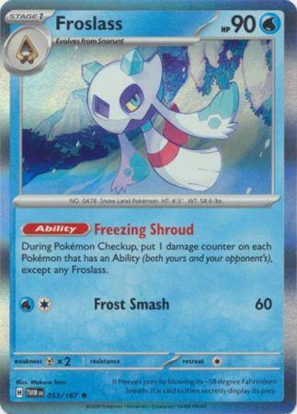 Froslass Holo 053/167