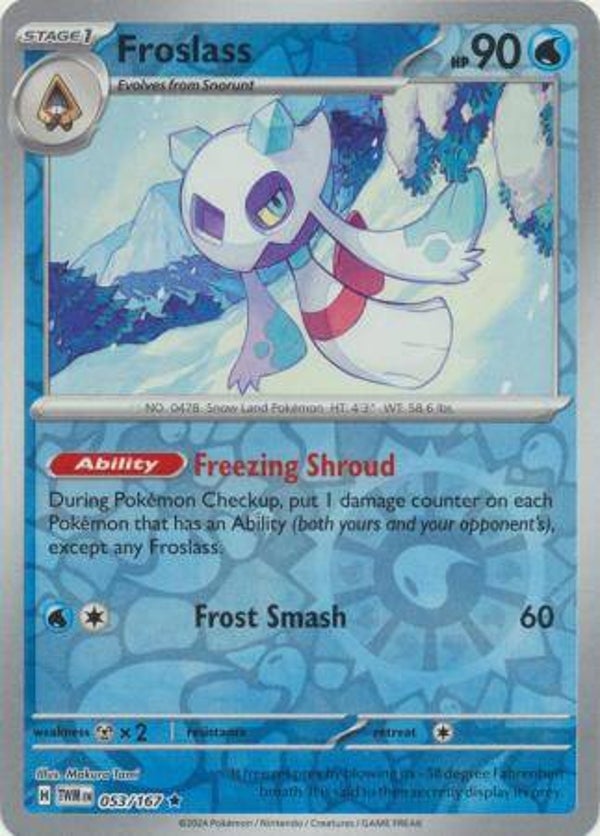 Froslass Reverse Holo 053/167