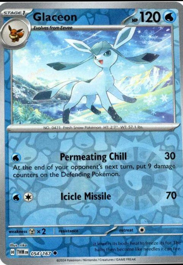 Glaceon Holo 054/167
