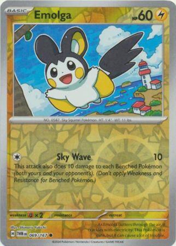 Emolga Holo 069/167