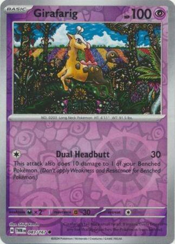 Girafarig Holo 083/167