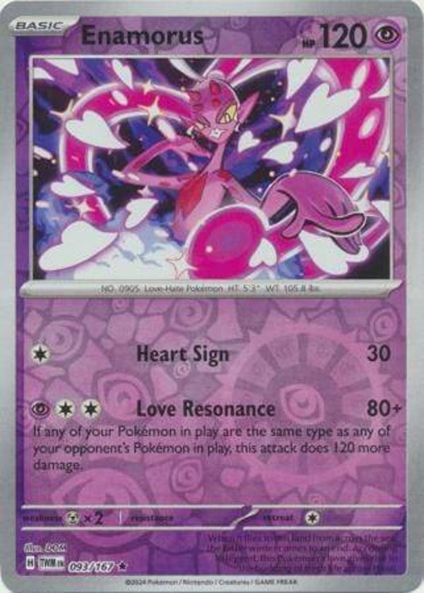Enamorus Reverse Holo 093/167