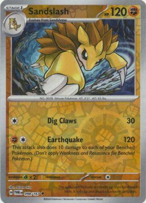 Sandslash Holo 098/167