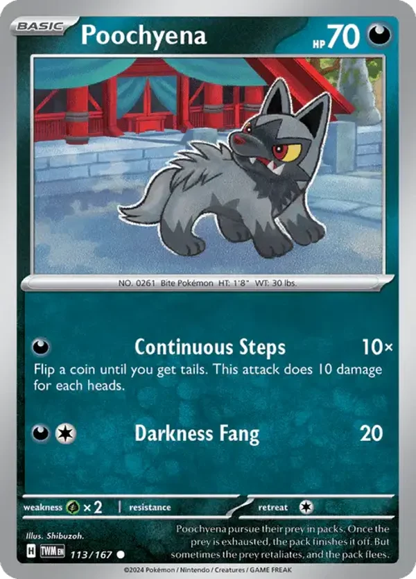 Poochyena 113/167