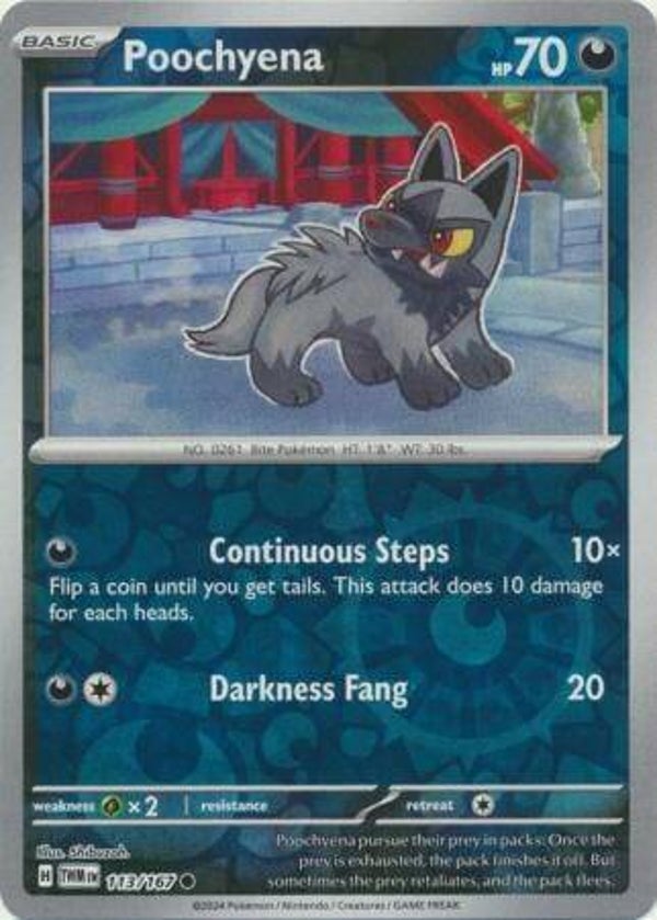 Poochyena Holo 113/167