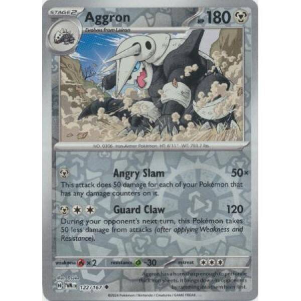 Aggron Holo 122/167