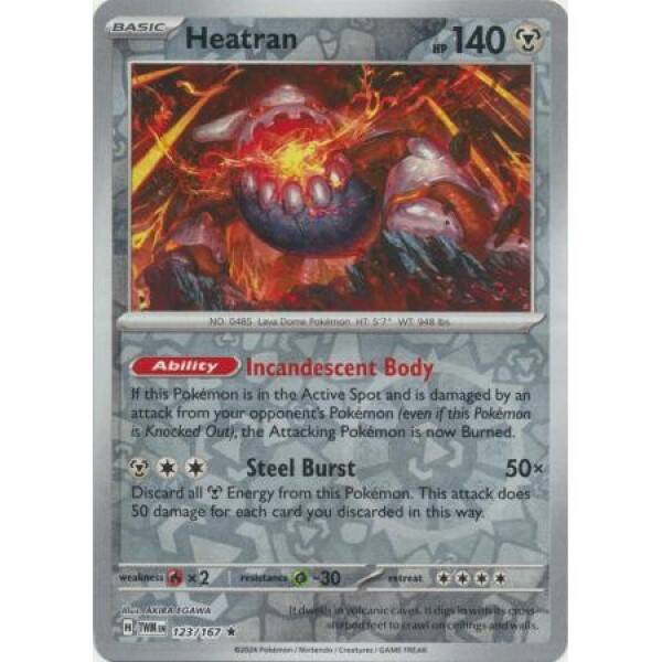 Heatran Reverse Holo 123/167