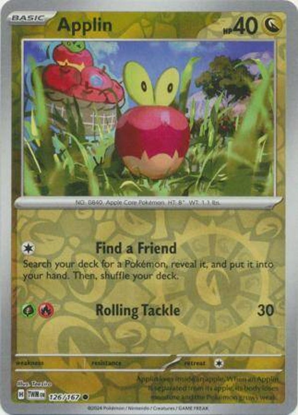 Applin Holo 126/167