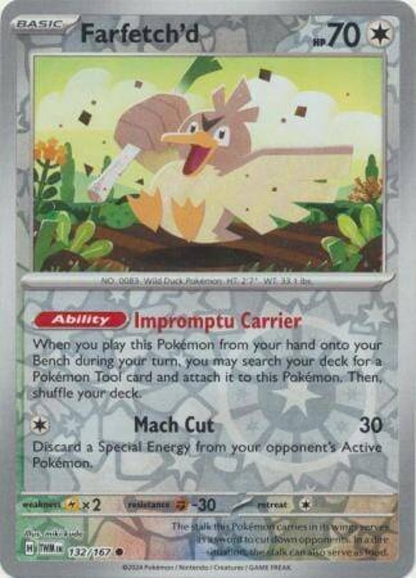 Farfetch'd Holo 132/167