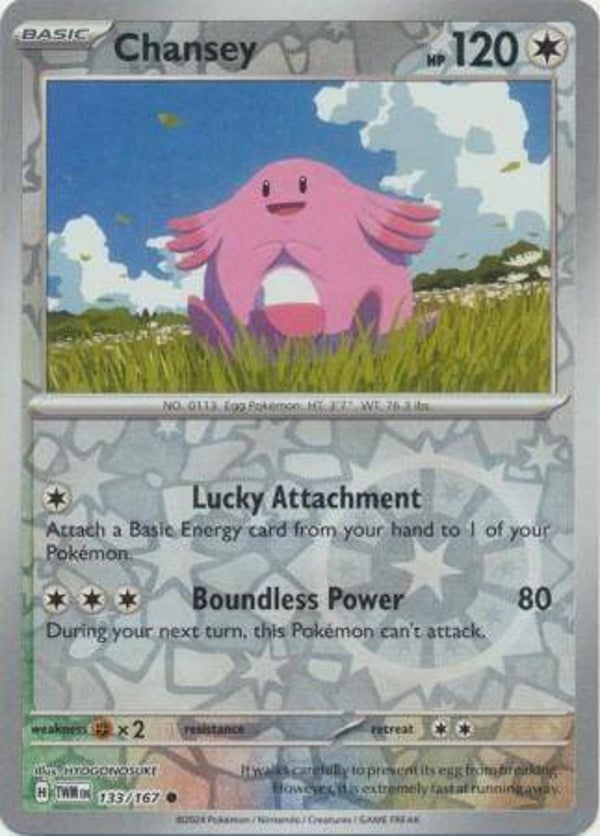 Chansey Holo 133/167