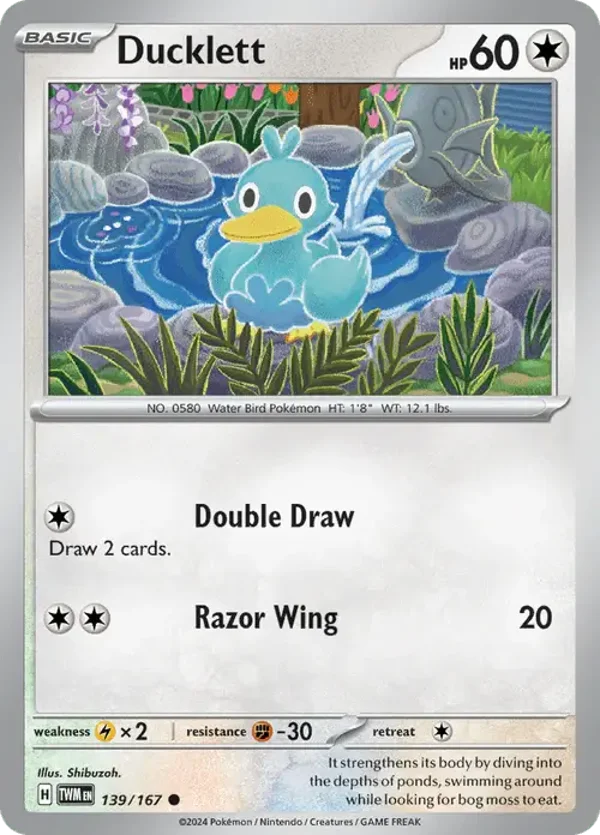 Ducklett 139/167