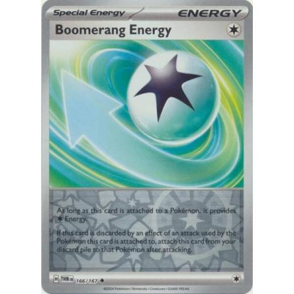 Boomerang Energy Holo 166/167