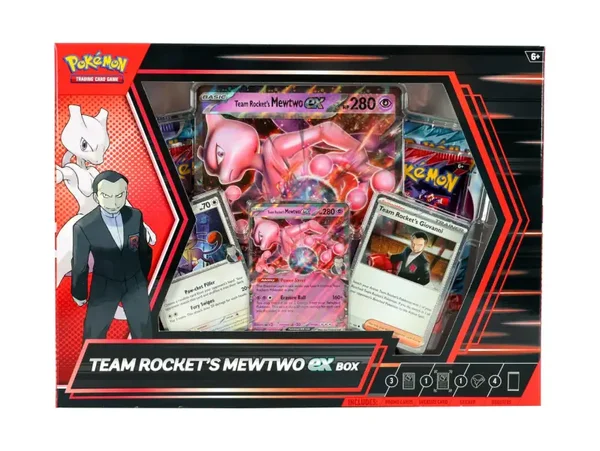 Pokemon TCG - Team Rocket's Mewtwo EX Box