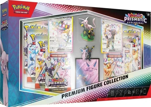Pokémon Prismatic Evolutions Premium Figure Collection Box