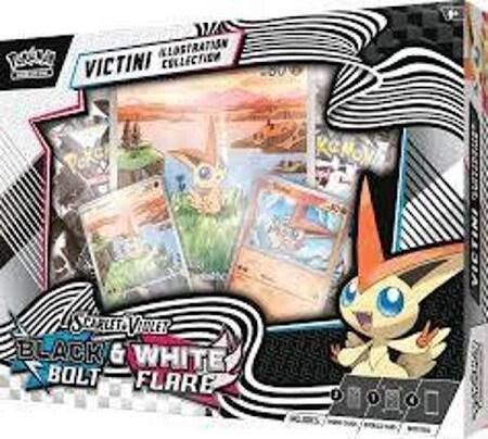 Pokémon Black Bolt & White Flare Illustration Collection Victini