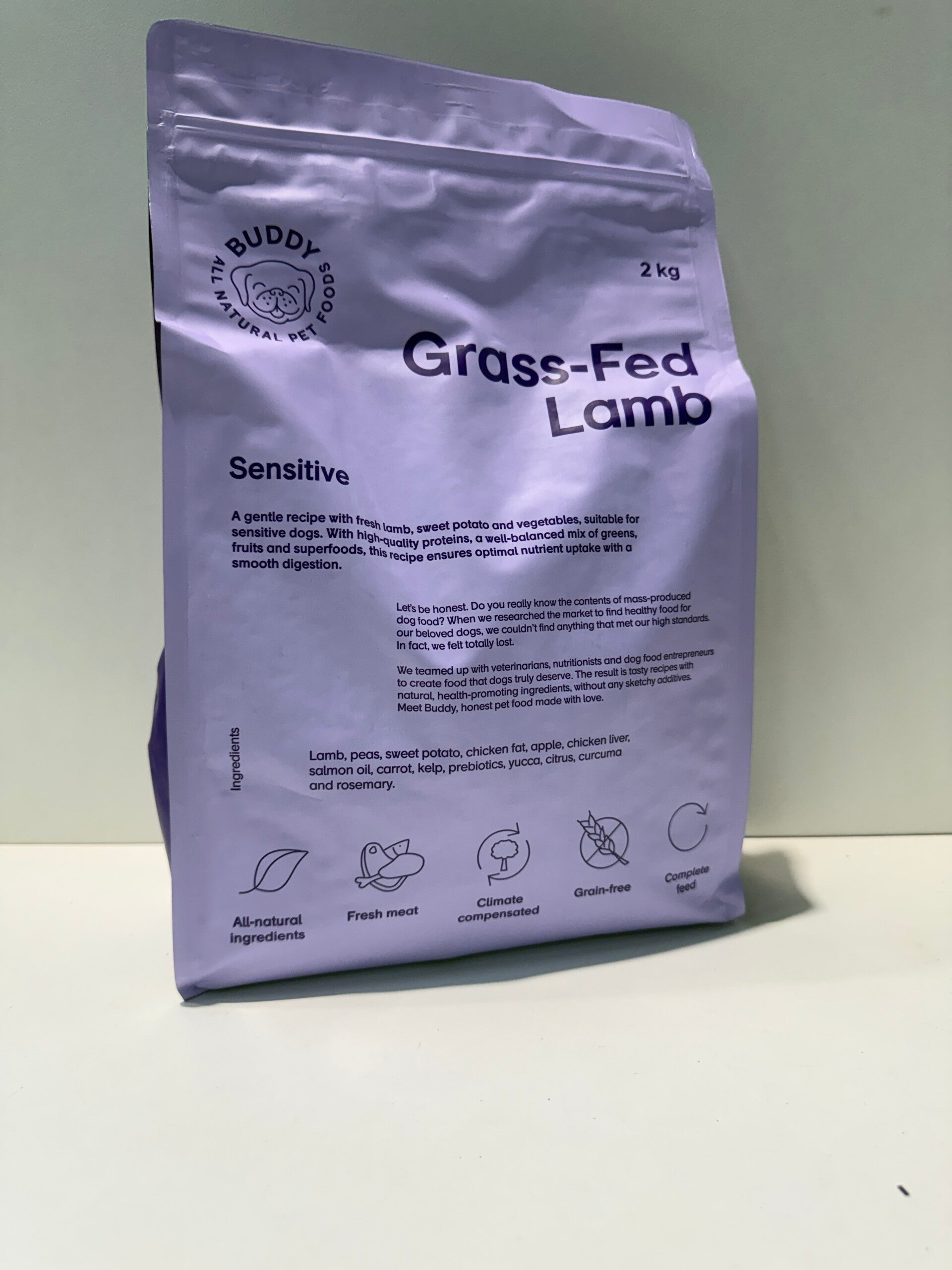 Buddy - Grass Fed Lamb - Kleine brok - 2kg -B5.3