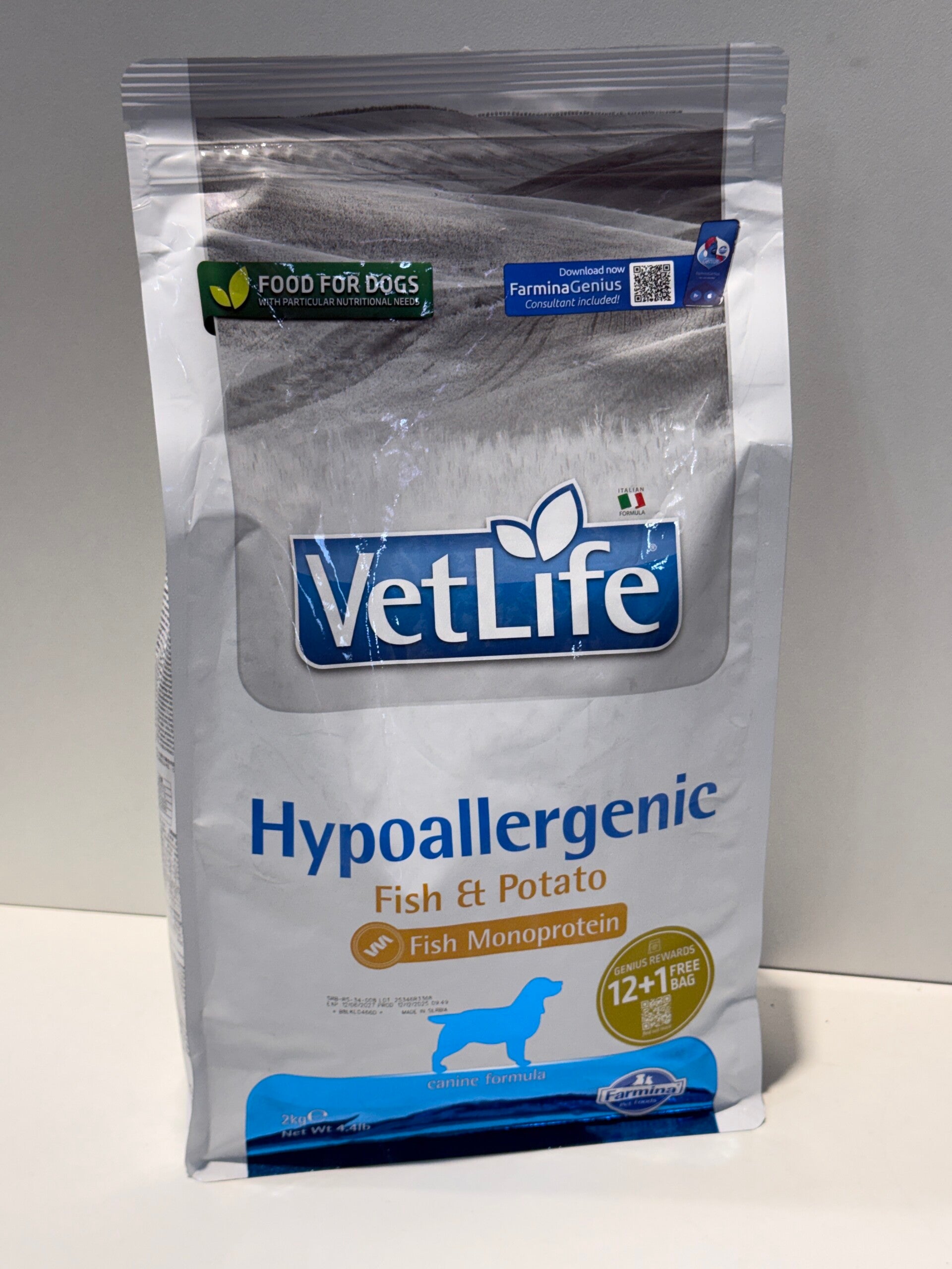 Vetlife - Hypoallergenic Fish & Potato - Brokken - 2kg - C6.1