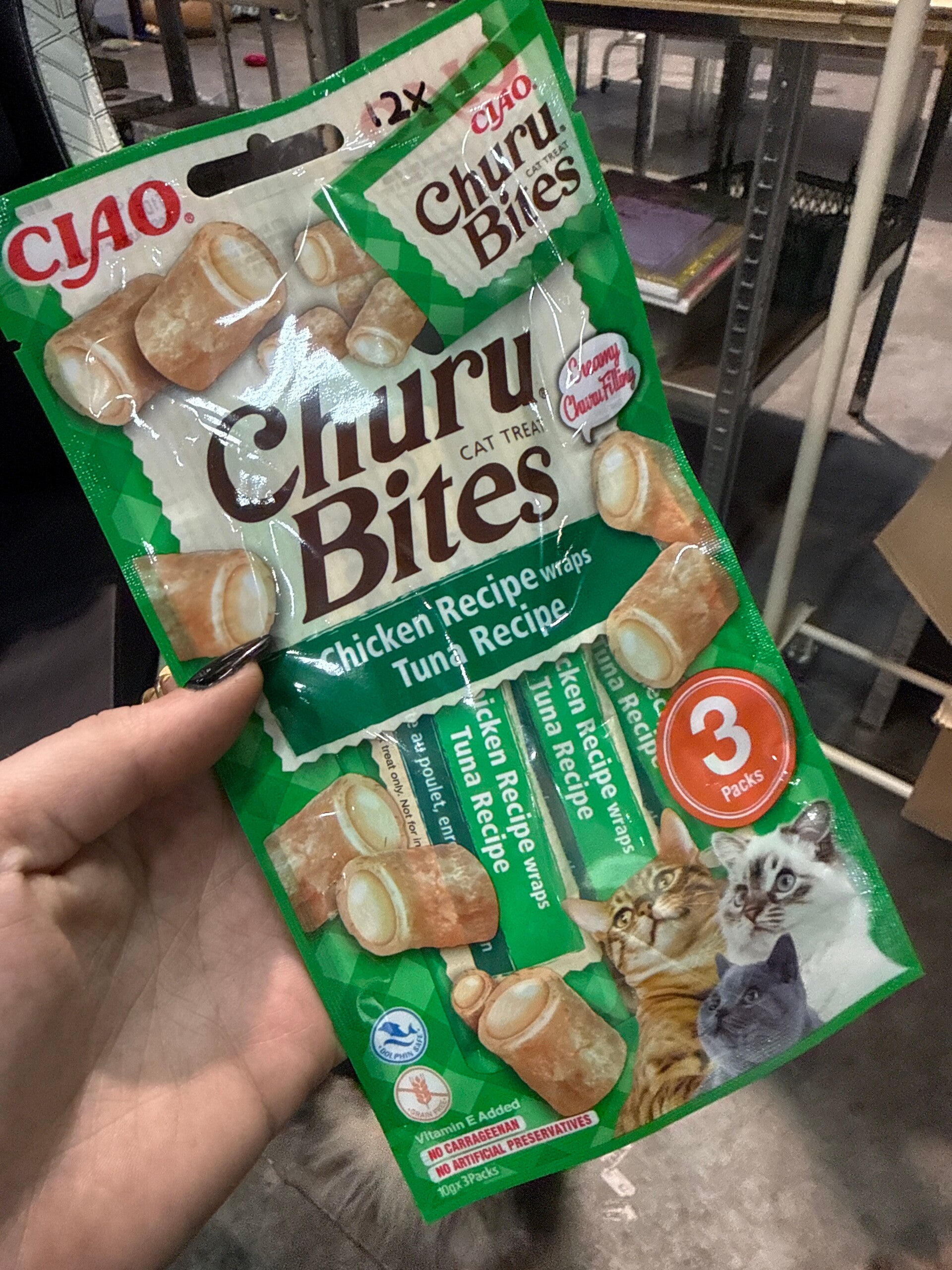 Churu - Bites - 3 Pack - Chicken & Tuna - B1.1