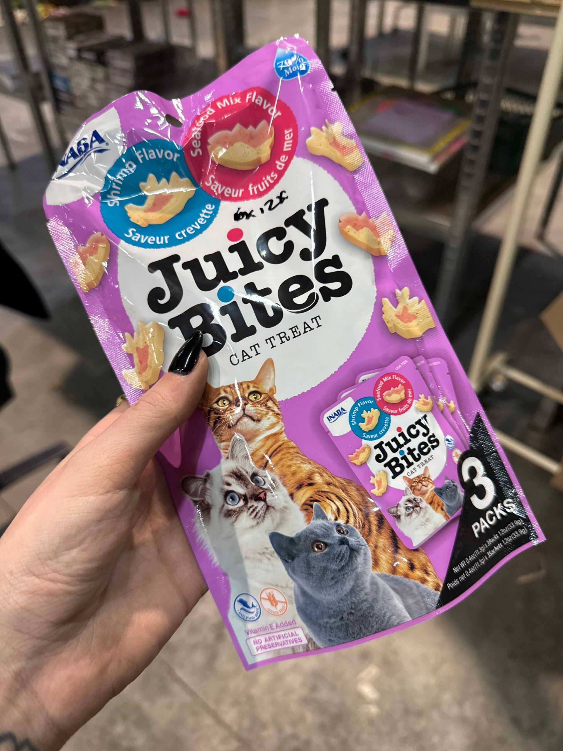 Inaba - Juicy Bites - Shrimp - 3 pack - B3.3