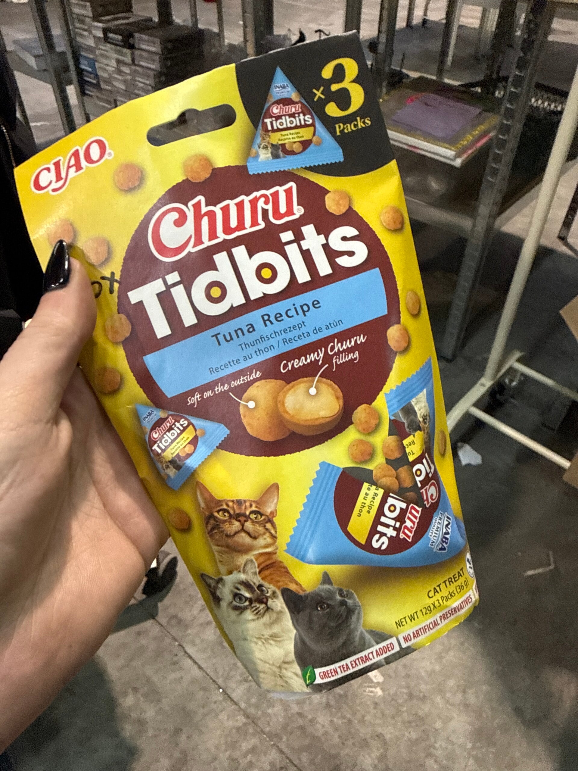 Churu - Tidbits - Tuna - 3 Pack - B12.3