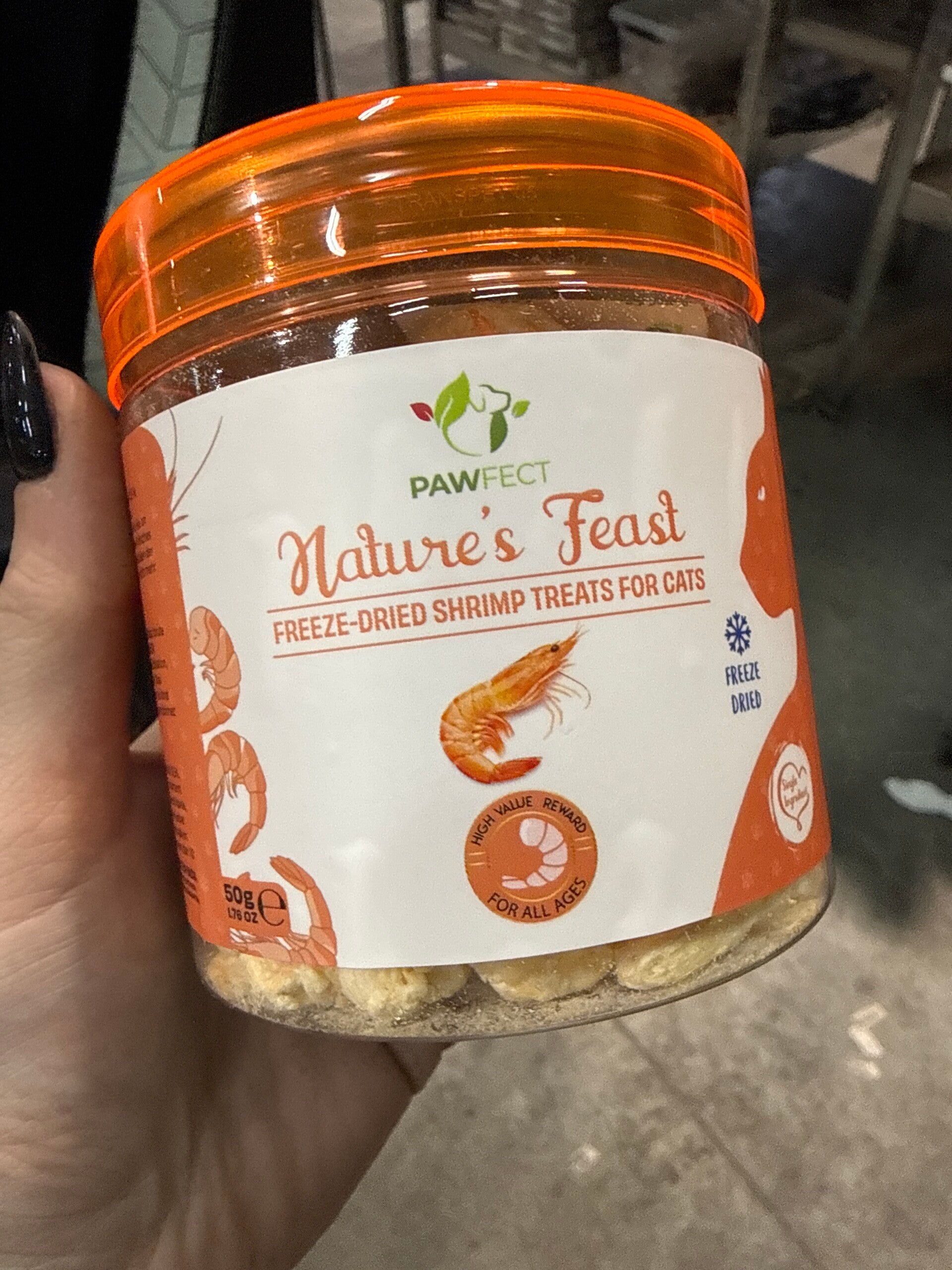 Pawfect - Gevriesdroogde Shrimp - B1.5