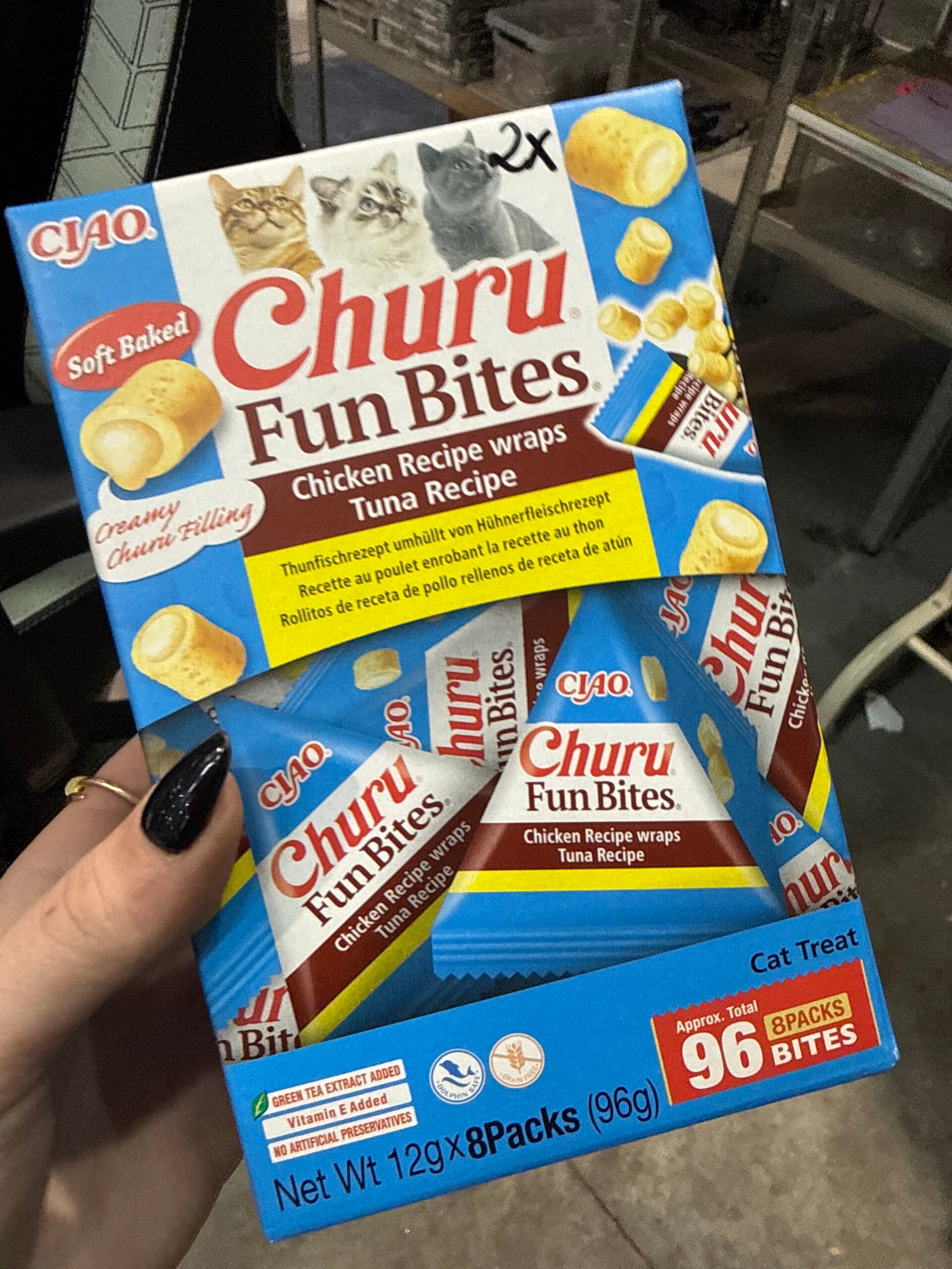 Churu - Fun Bites - 8 pack verpakking - Chicken Tuna - B11.3