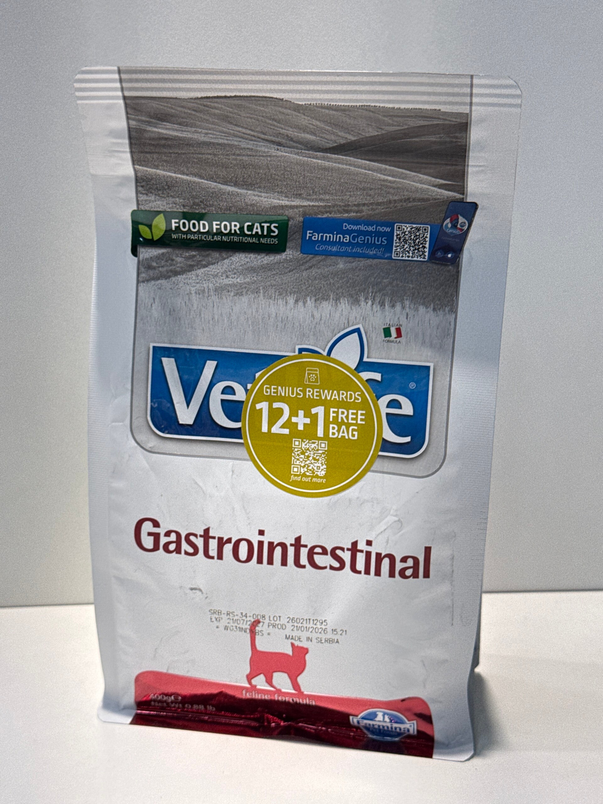 Vetlife - Gastrointestinal - Brokken - 400 gram - B5.5