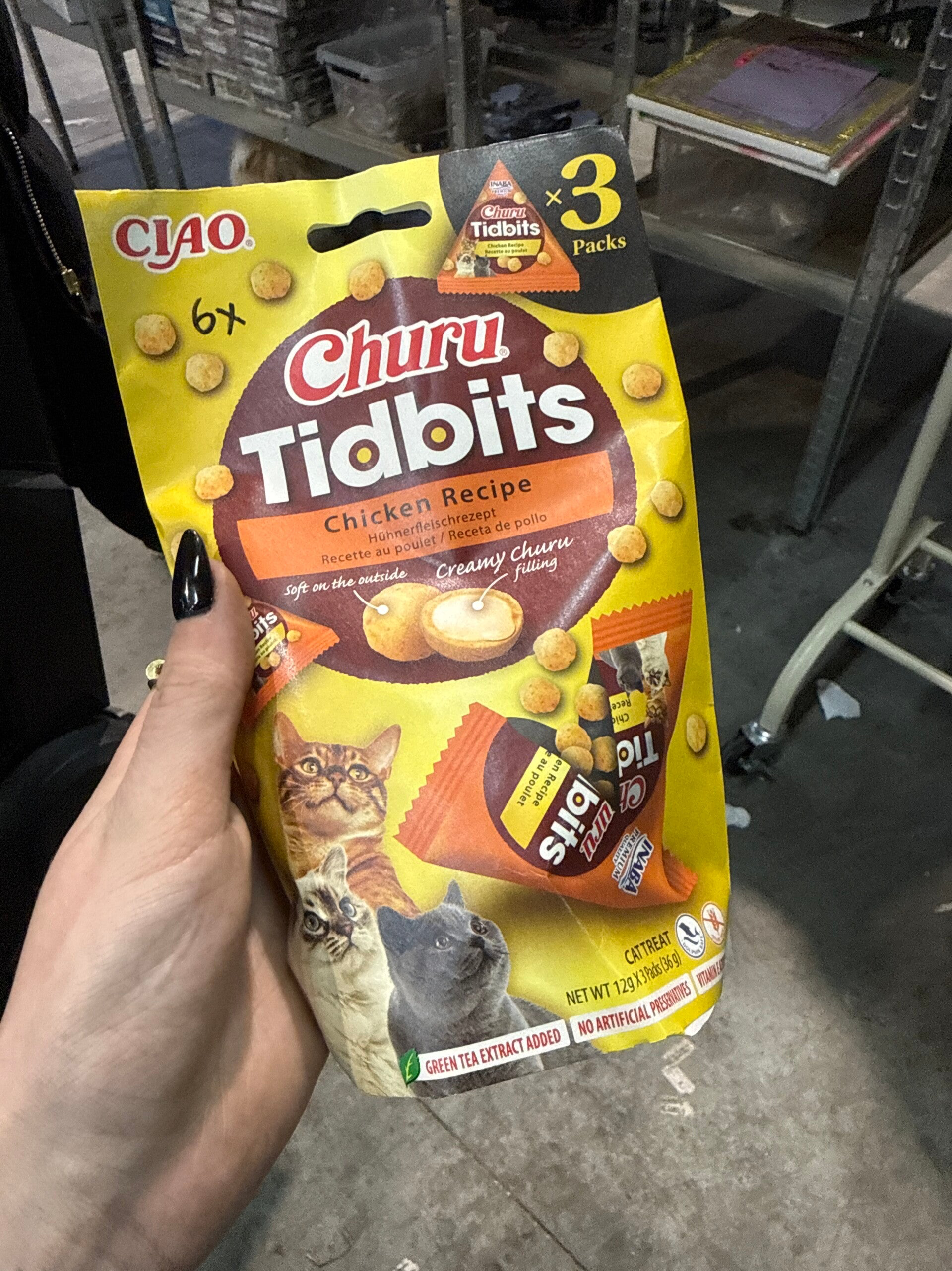 Churu - Tidbits - Chicken - 3 Pack - B12.2