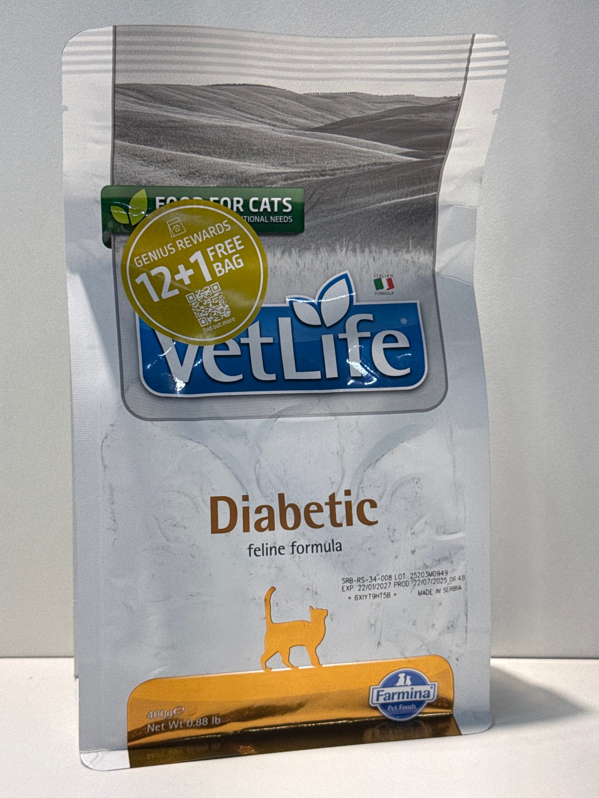 Vetlife - Diabetic - Brokken - 400gr - C1.3