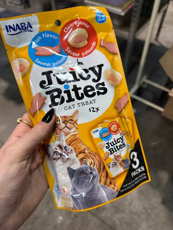 Inaba - Juicy Bites - Fish - 3 pack - B4.1