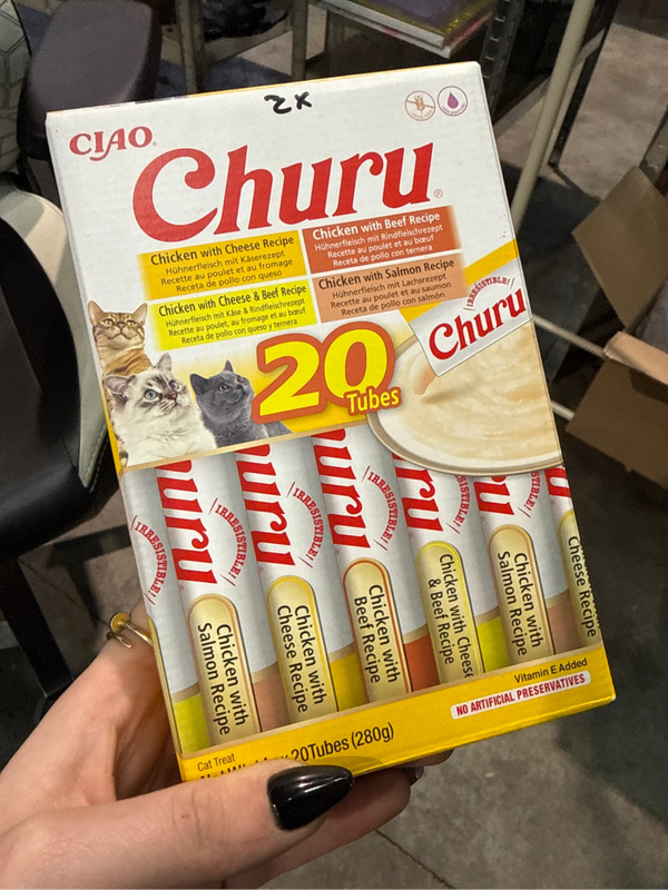 Churu - 20 Tubes - Variety box (Salmon) - B10.4