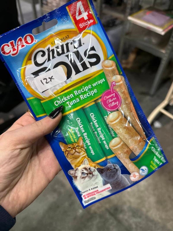 Churu - Rolls - 4 pack - Chicken & Tuna - B11.5