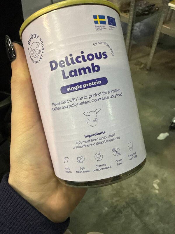 Buddy - Natvoer - 400gram - Delicious Lamb - C6.3